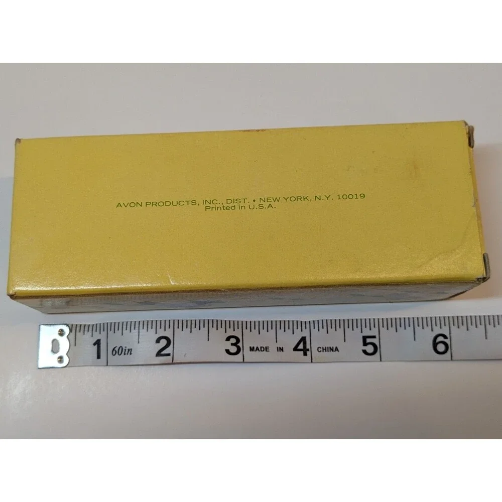 New Avon Vintage Yellow Baby Brush & Comb